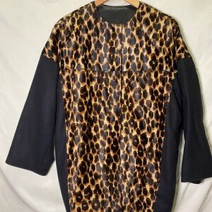 Longchamp Leopard Coat